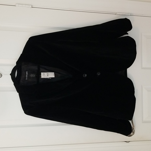 NWT Lane Bryant Velvet blazer - Picture 2 of 7